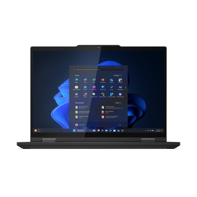 LENOVO ThinkPad T14s 2-in-1 Gen 1 Intel Core Ultra 7 255U Hybrid (2-in-1) 35,6 cm (14") Touchscreen WUXGA 16 GB LPDDR5x-SDRAM 512 GB SSD Wi-Fi 7 (802.11be) Windows 11 Pro Black (21R30011US) - Cartouches Certifiees