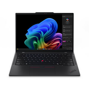 LENOVO ThinkPad T14s Gen 6 (Snapdragon) Copilot+ PC X1E-78-100 Laptop 35,6 cm (14") WUXGA 32 GB LPDDR5x-SDRAM 1 TB SSD Wi-Fi 7 (802.11be) Windows 11 Pro Black French (21N10000CA) - Cartouches Certifiees