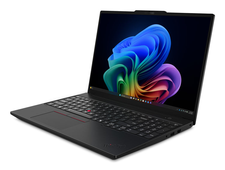 LENOVO ThinkPad T16 Gen 5 (Intel) Copilot+ PC Intel Core Ultra 7 365 Laptop 40,6 cm (16") Touchscreen WUXGA 32 GB LPDDR5x-SDRAM 512 GB SSD Wi-Fi 7 (802.11be) Windows 11 Pro Black English (21WT000GUS) - Cartouches Certifiees