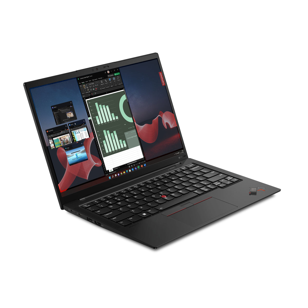LENOVO ThinkPad X1 Carbon Gen 11 Intel® Core™ i7 i7-1355U Laptop 35,6 cm (14") Touchscreen WUXGA 16 GB LPDDR5-SDRAM 512 GB SSD Wi-Fi 6E (802.11ax) Windows 11 Pro Black French (21HM000JCA) - Cartouches Certifiees