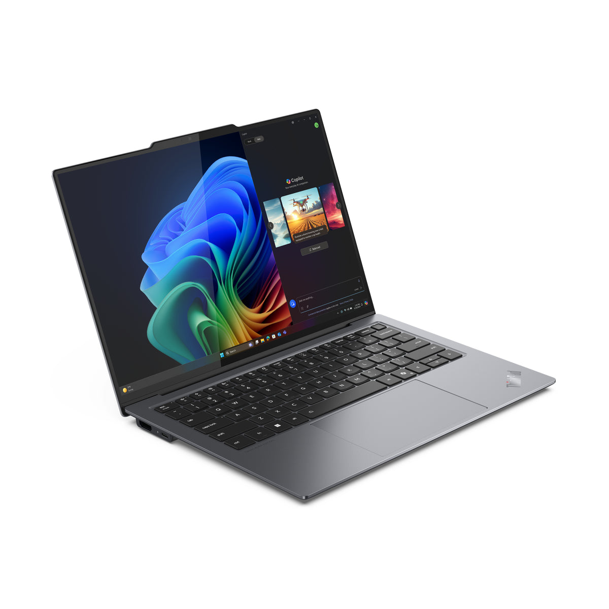 LENOVO ThinkPad X9-14 Gen 1 Aura Edition Copilot+ PC Intel Core Ultra 7 258V Laptop 35,6 cm (14") Touchscreen 2.8K 32 GB 1 TB SSD Wi-Fi 7 (802.11be) Windows 11 Pro Grey French (21QA0005CA) - Cartouches Certifiees