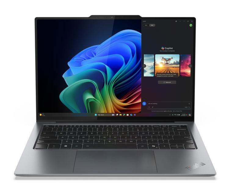 LENOVO ThinkPad X9-14 Gen 1 Copilot+ PC Intel Core Ultra 5 226V Laptop 35,6 cm (14") WUXGA 16 GB LPDDR5x-SDRAM 512 GB SSD Wi-Fi 7 (802.11be) Windows 11 Pro Grey French (21QA0000CA) - Cartouches Certifiees