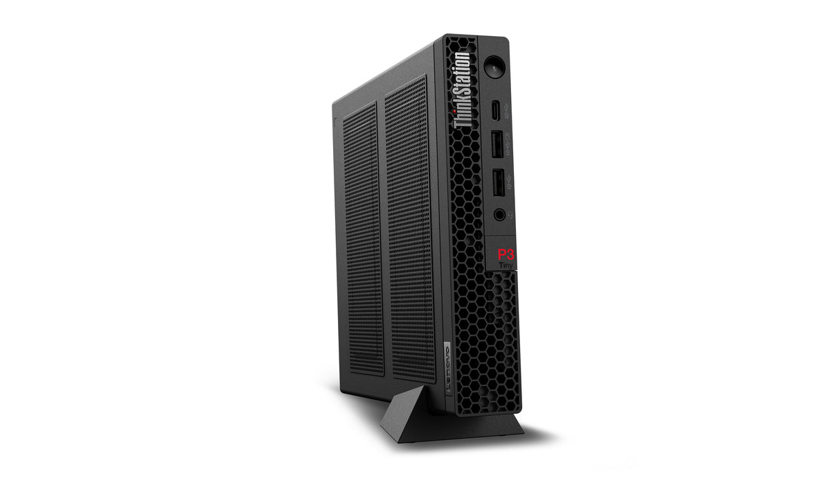 LENOVO ThinkStation P3 Tiny Gen 2 Intel Core Ultra 7 265 32 GB DDR5-SDRAM 1 TB SSD NVIDIA RTX A1000 Windows 11 Pro Workstation Black (30K5001VUS) - Cartouches Certifiees
