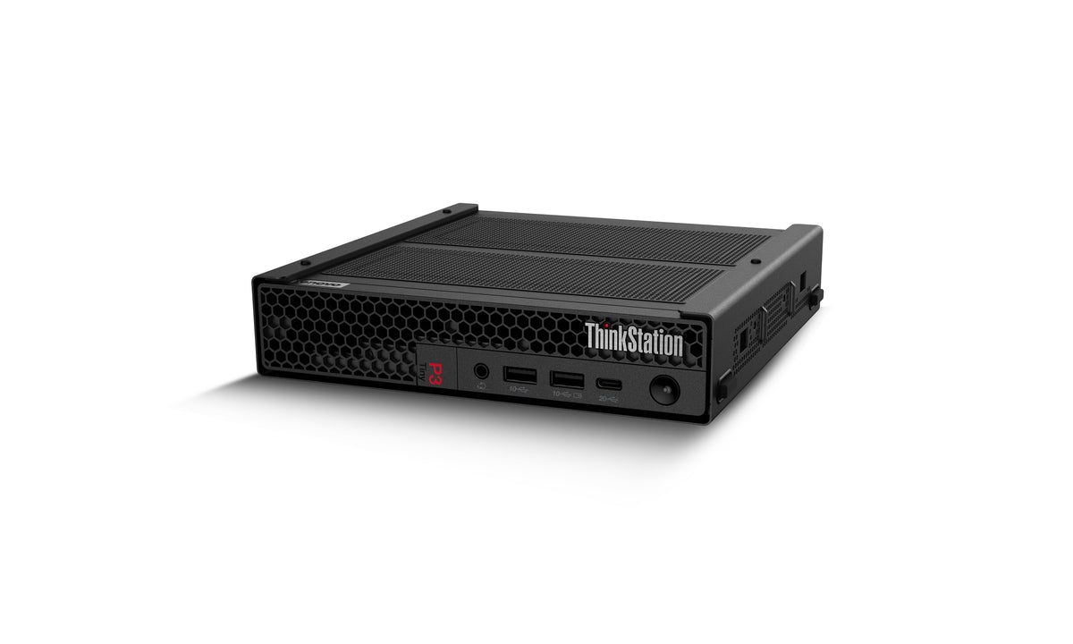 LENOVO ThinkStation P3 Tiny Gen 2 Intel Core Ultra 7 265 32 GB DDR5-SDRAM 1 TB SSD NVIDIA RTX A1000 Windows 11 Pro Workstation Black (30K5001VUS) - Cartouches Certifiees