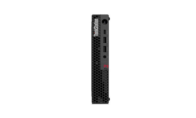 LENOVO ThinkStation P3 Tiny Gen 2 Intel Core Ultra 7 265 32 GB DDR5-SDRAM 1 TB SSD NVIDIA RTX A1000 Windows 11 Pro Workstation Black (30K5001VUS) - Cartouches Certifiees