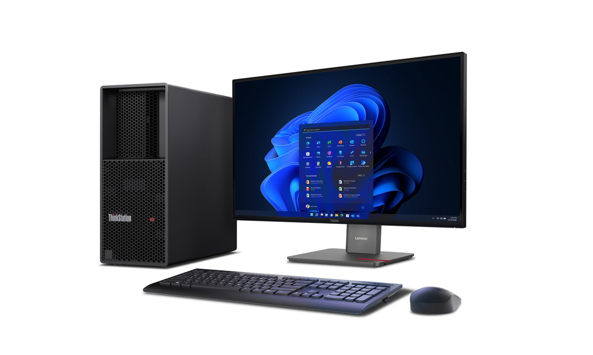 LENOVO ThinkStation P3 Tower Gen 2 Intel Core Ultra 5 235 32 GB DDR5-SDRAM 512 GB SSD Windows 11 Pro Workstation (30HT004XUS) - Cartouches Certifiees