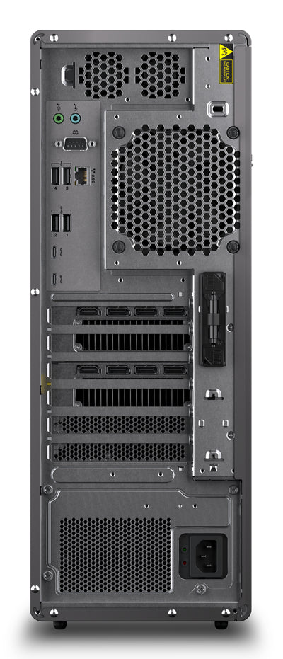 LENOVO ThinkStation P5 Gen 2 Intel® Xeon® 636 32 GB DDR5-SDRAM 1 TB SSD NVIDIA RTX A400 Windows 11 Pro for Workstations Tower Workstation Black (30KB001SUS) - Cartouches Certifiees
