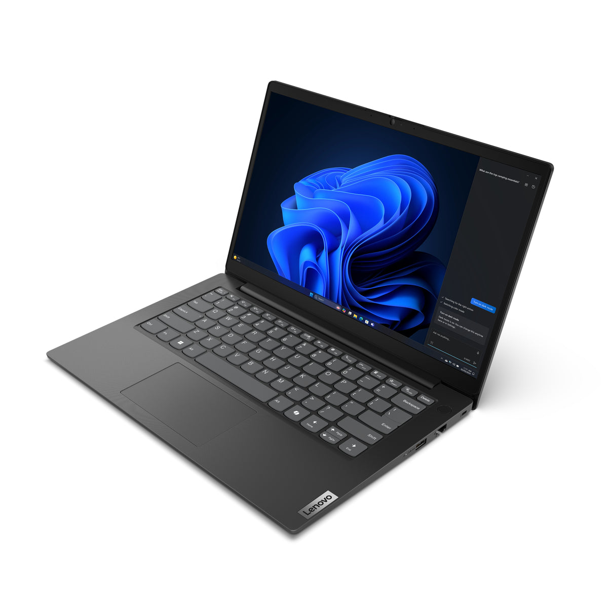 LENOVO V14 G5 IRL Intel Core 5 210H Laptop 35,6 cm (14") Full HD 8 GB DDR5-SDRAM 256 GB SSD Wi-Fi 6 (802.11ax) Windows 11 Pro Black English (83HD0044US) - Cartouches Certifiees