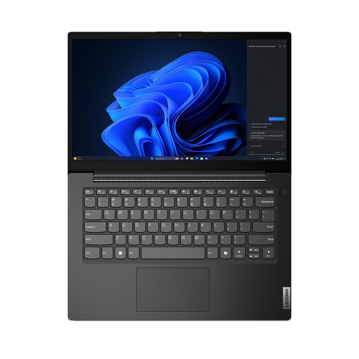 LENOVO V14 G5 IRL Intel Core 5 210H Laptop 35,6 cm (14") Full HD 8 GB DDR5-SDRAM 256 GB SSD Wi-Fi 6 (802.11ax) Windows 11 Pro Black English (83HD0044US) - Cartouches Certifiees