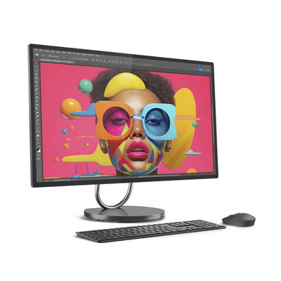 LENOVO Yoga AIO 32ILL10 Copilot+ PC Intel Core Ultra 7 258V 80 cm (31.5") 3840 x 2160 pixels All-in-One PC 32 GB LPDDR5x-SDRAM 1 TB SSD NVIDIA GeForce RTX 4050 Windows 11 Pro Wi-Fi 7 (802.11be) Grey (F0HX000MUS) - Cartouches Certifiees