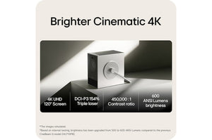 LG data projector Standard throw projector 600 ANSI lumens DLP UHD 4K (3840x2160) Silver, Black (PU600U) - Cartouches Certifiees