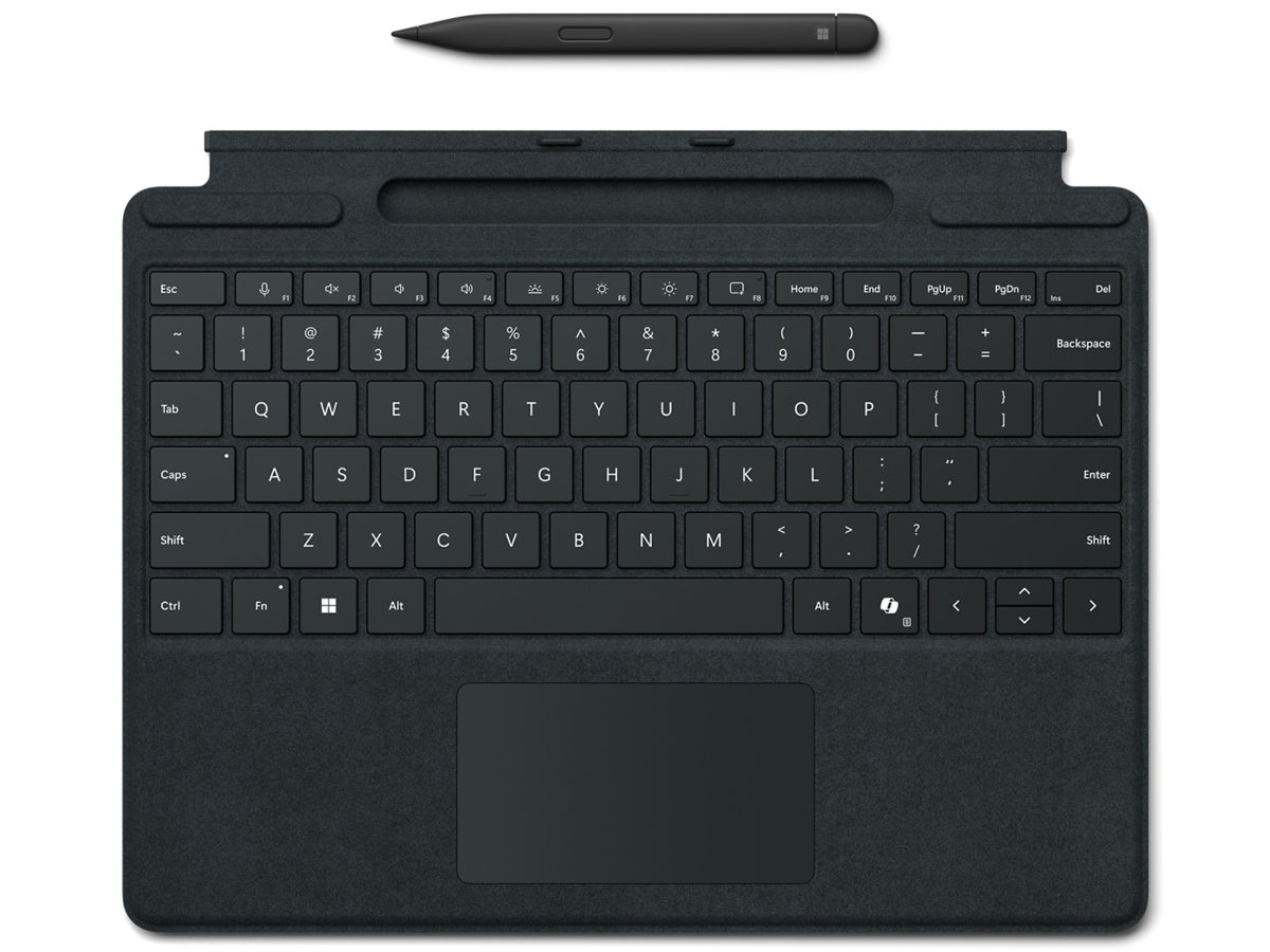 MICROSOFT SURFACE SURFACE PRO 13IN KEYBOARD W/ SLIM PEN BLG COMM BLCK (8X8-00142) - Cartouches Certifiees