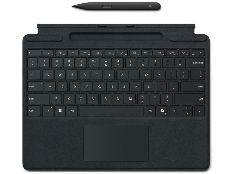 MICROSOFT SURFACE SURFACE PRO 13IN KEYBOARD W/ SLIM PEN BLG COMM BLCK (8X8-00142) - Cartouches Certifiees