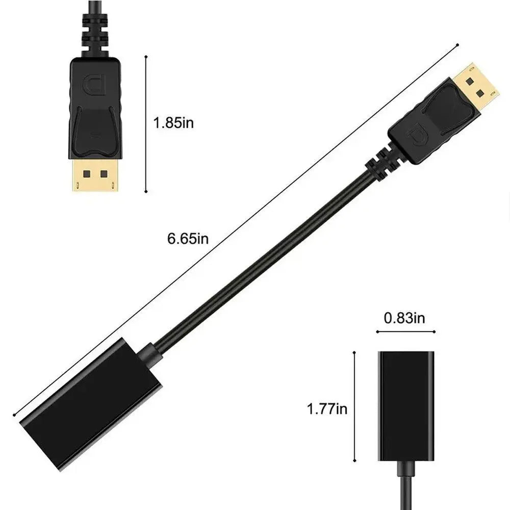 MLINK DisplayPort to HDMI Adapter HD 1080P (96566) - Cartouches Certifiees