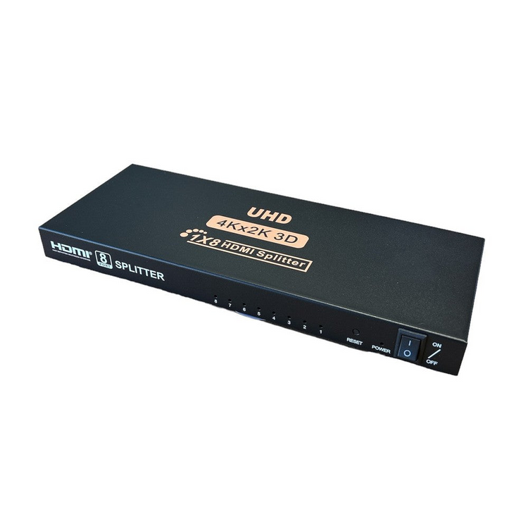 MLINK HDMI Splitter 4K Ultra HD 3D, 8 Outputs (96525) - Cartouches Certifiees