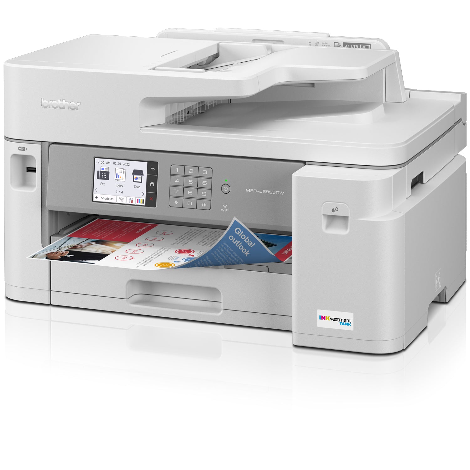 Printer BROTHER MFC-J5855DW (MFCJ5855DW) - Cartouches Certifiees