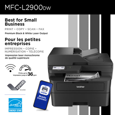 Printer BROTHER MFC-L2900DW (MFCL2900DW) - Cartouches Certifiees