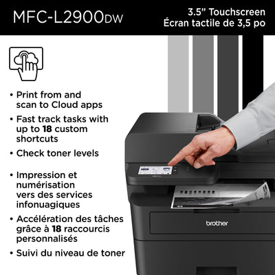 Printer BROTHER MFC-L2900DW (MFCL2900DW) - Cartouches Certifiees