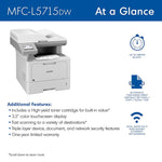 Printer BROTHER MFC-L5715DW (MFCL5715DW) - Cartouches Certifiees