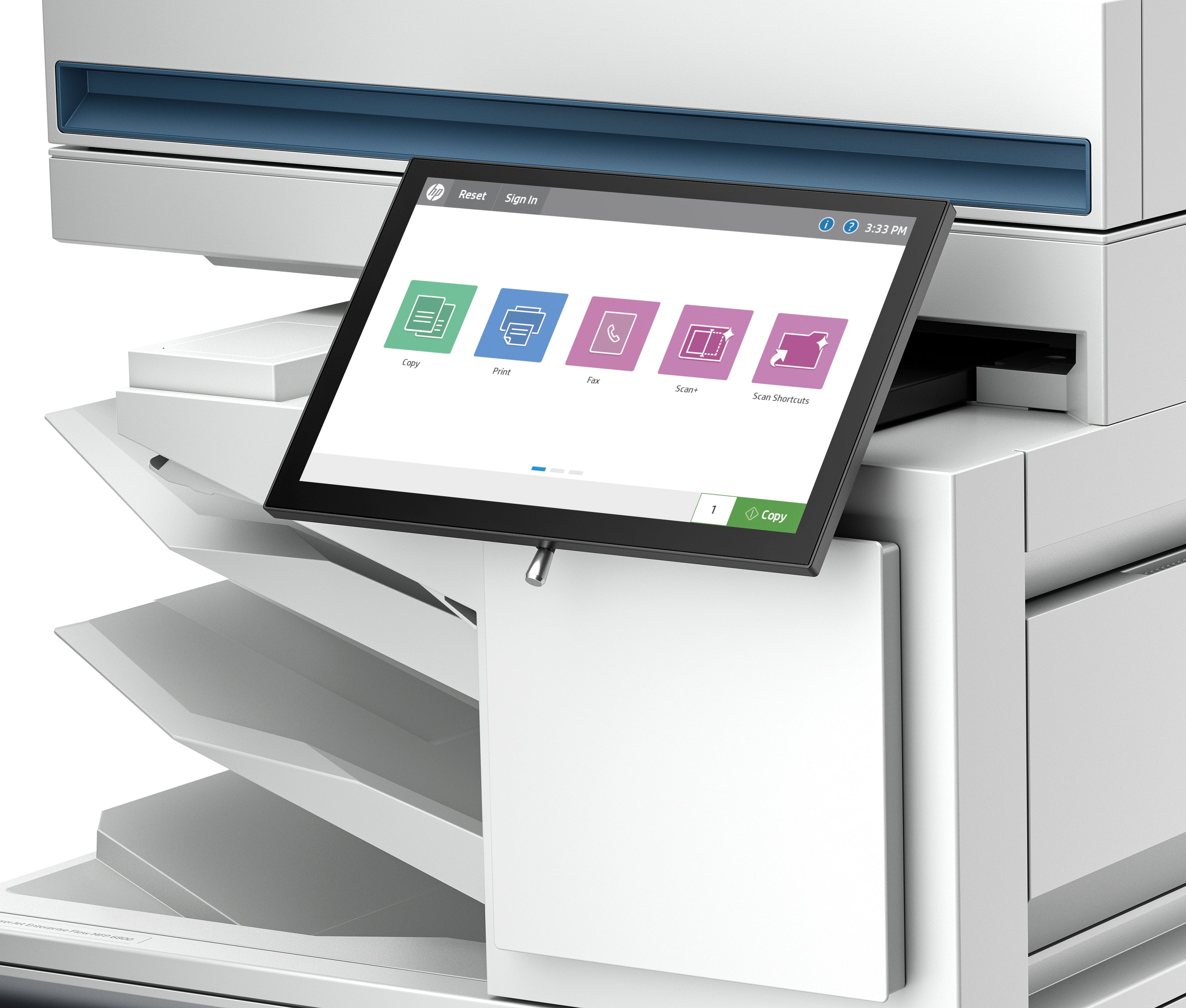 Printer HP Color LaserJet Enterprise Flow MFP 6800zfsw (6QN37A) - Cartouches Certifiees