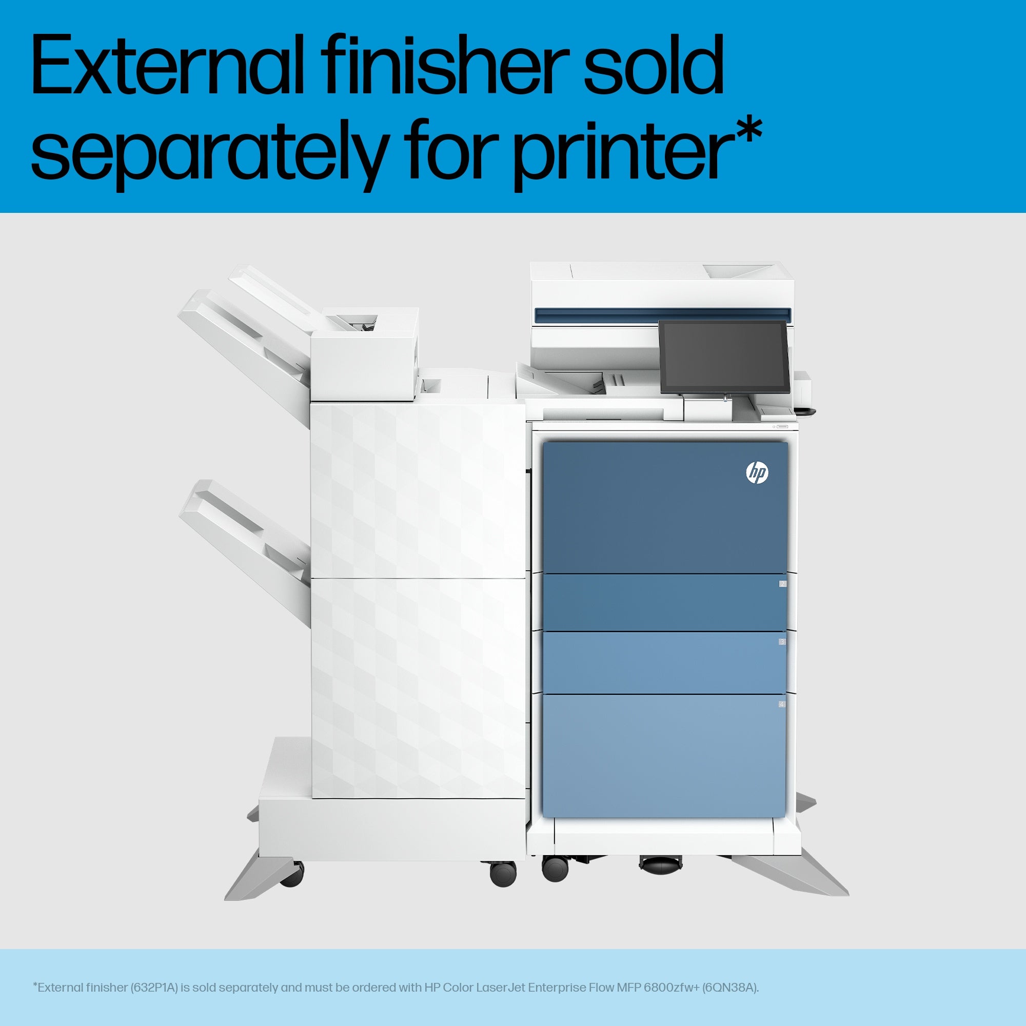 Printer HP Color LaserJet Enterprise Flow MFP 6800zfw+ (6QN38A) - Cartouches Certifiees