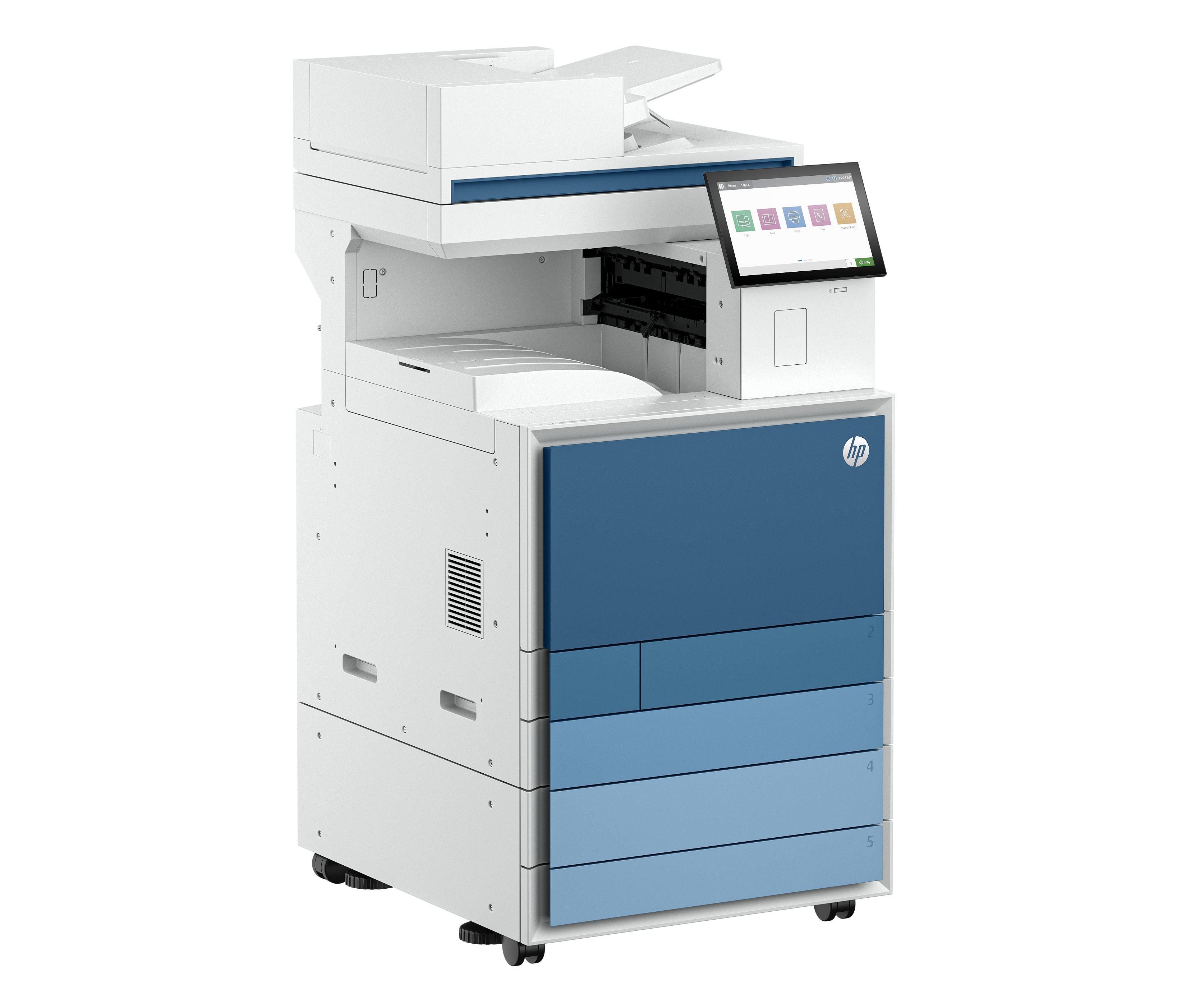 Printer HP Color LaserJet Enterprise Flow MFP 8801dn (9S184A) - Cartouches Certifiees