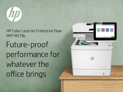 Printer HP Color LaserJet Enterprise Flow MFP M578c (7ZU87A) - Cartouches Certifiees