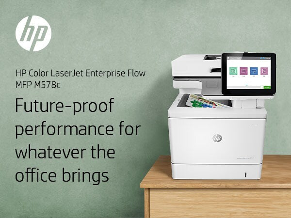 Printer HP Color LaserJet Enterprise Flow MFP M578c (7ZU87A) - Cartouches Certifiees