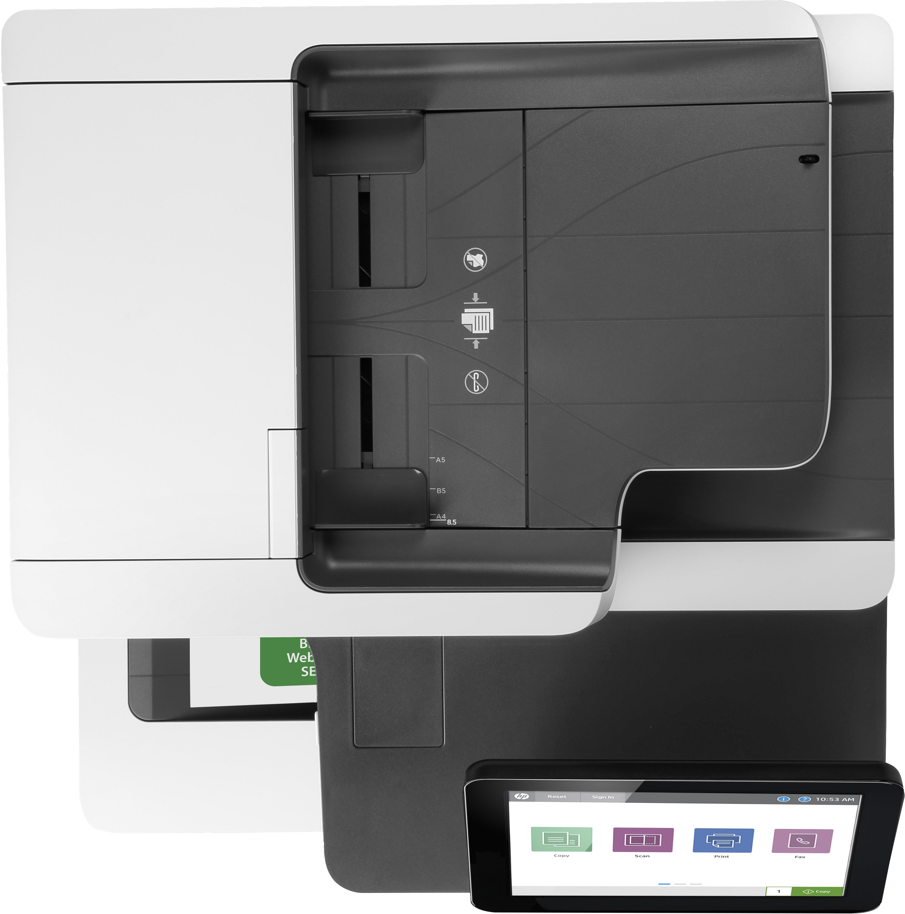 Printer HP Color LaserJet Enterprise Flow MFP M578c (7ZU87A) - Cartouches Certifiees