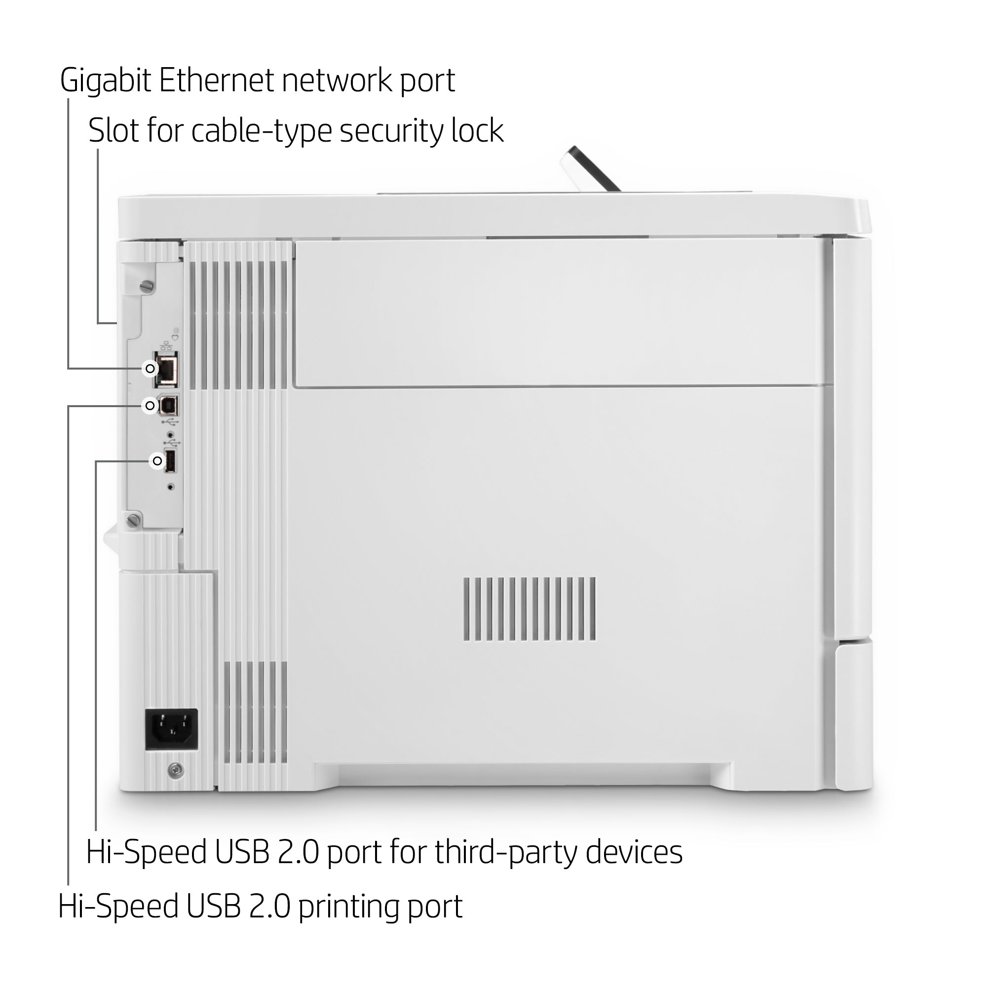 Printer HP Color LaserJet Enterprise M554dn (7ZU81A) - Cartouches Certifiees