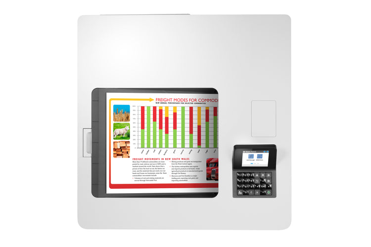 Printer HP Color LaserJet Enterprise M554dn (7ZU81A) - Cartouches Certifiees