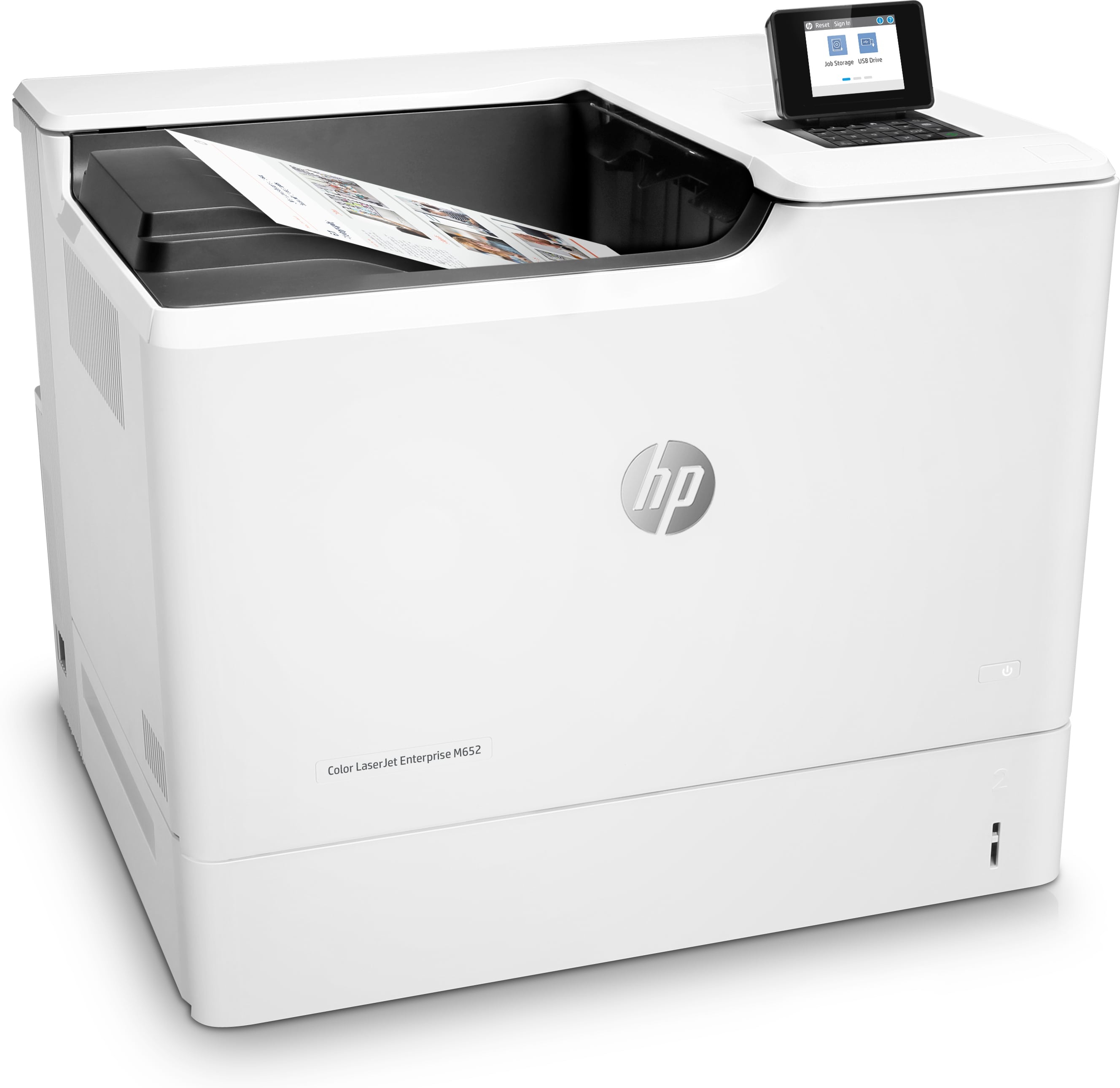 Printer HP Color LaserJet Enterprise M652dn (J7Z99A) - Cartouches Certifiees