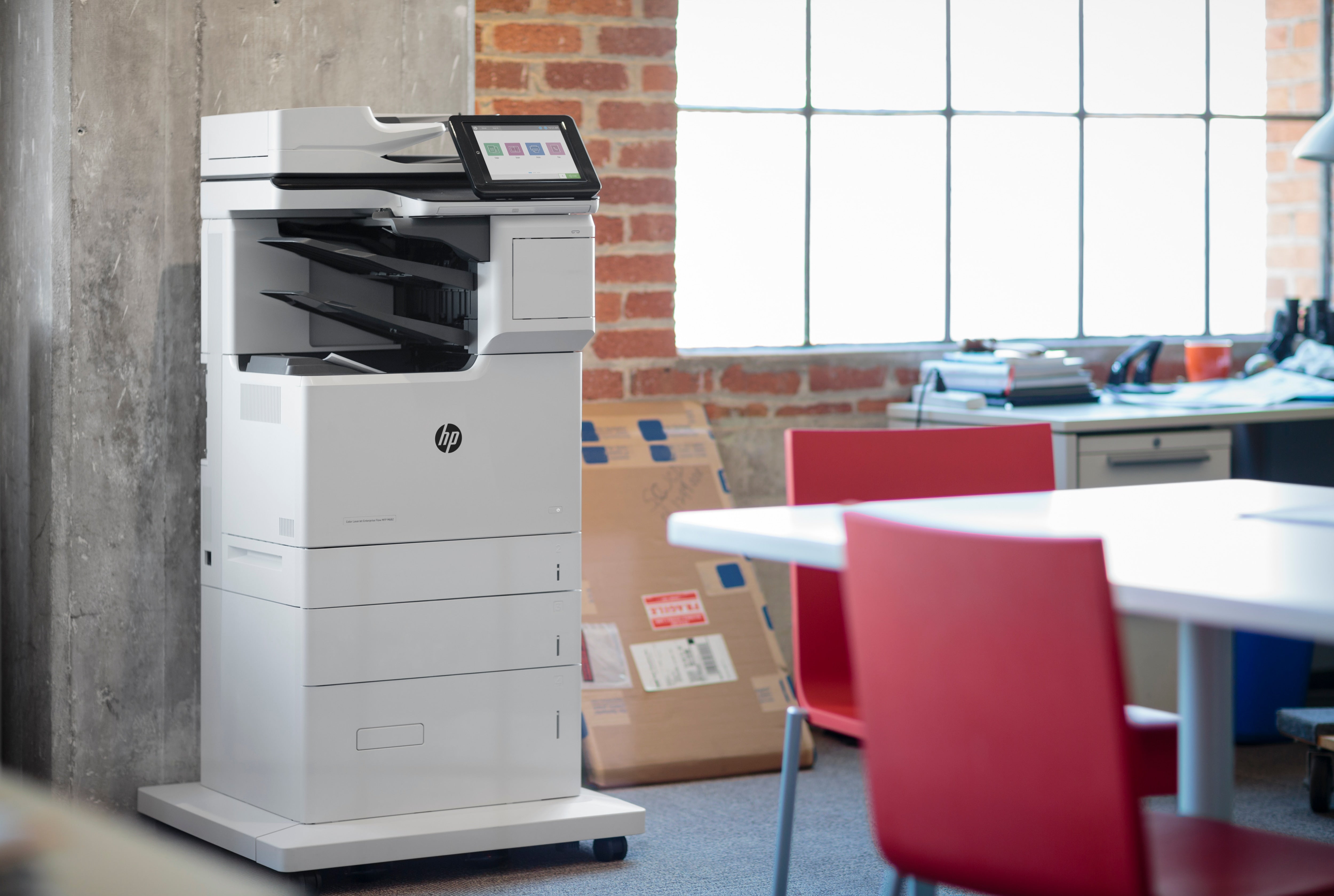 Printer HP Color LaserJet Enterprise M682z (J8A17A) - Cartouches Certifiees