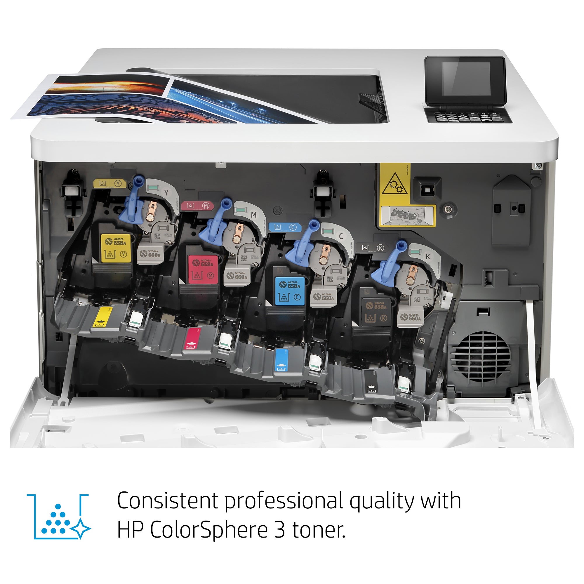 Printer HP Color LaserJet Enterprise M751n (T3U43A) - Cartouches Certifiees