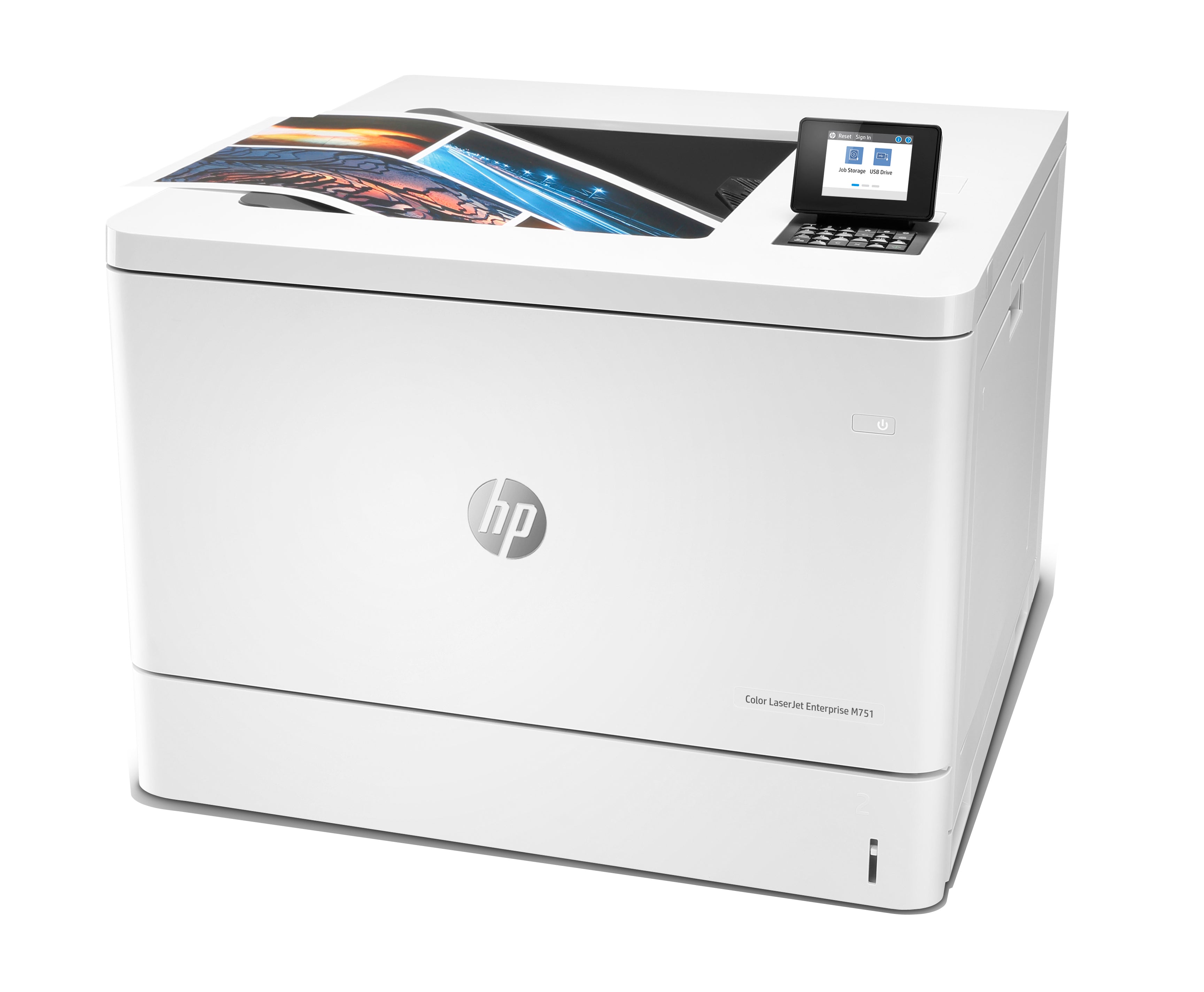 Printer HP Color LaserJet Enterprise M751n (T3U43A) - Cartouches Certifiees