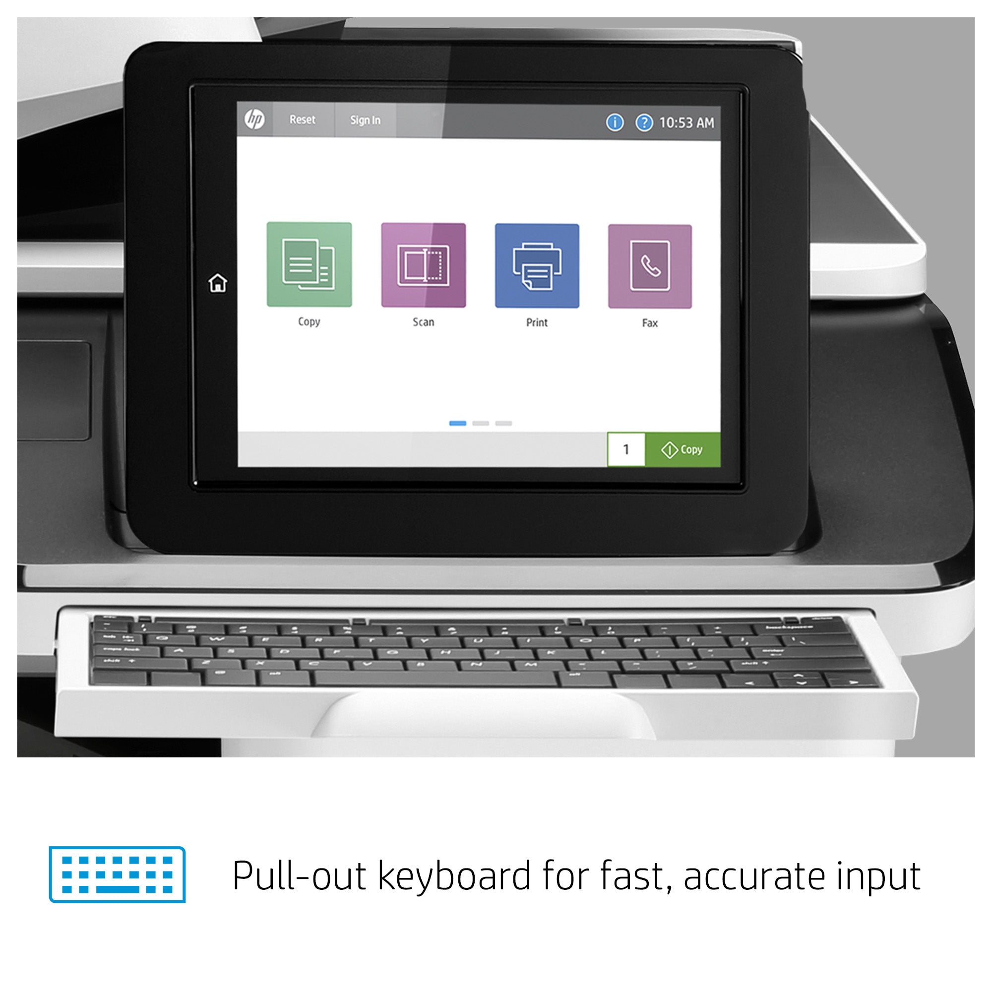 Printer HP Color LaserJet Flow MFP M776z (3WT91A) - Cartouches Certifiees