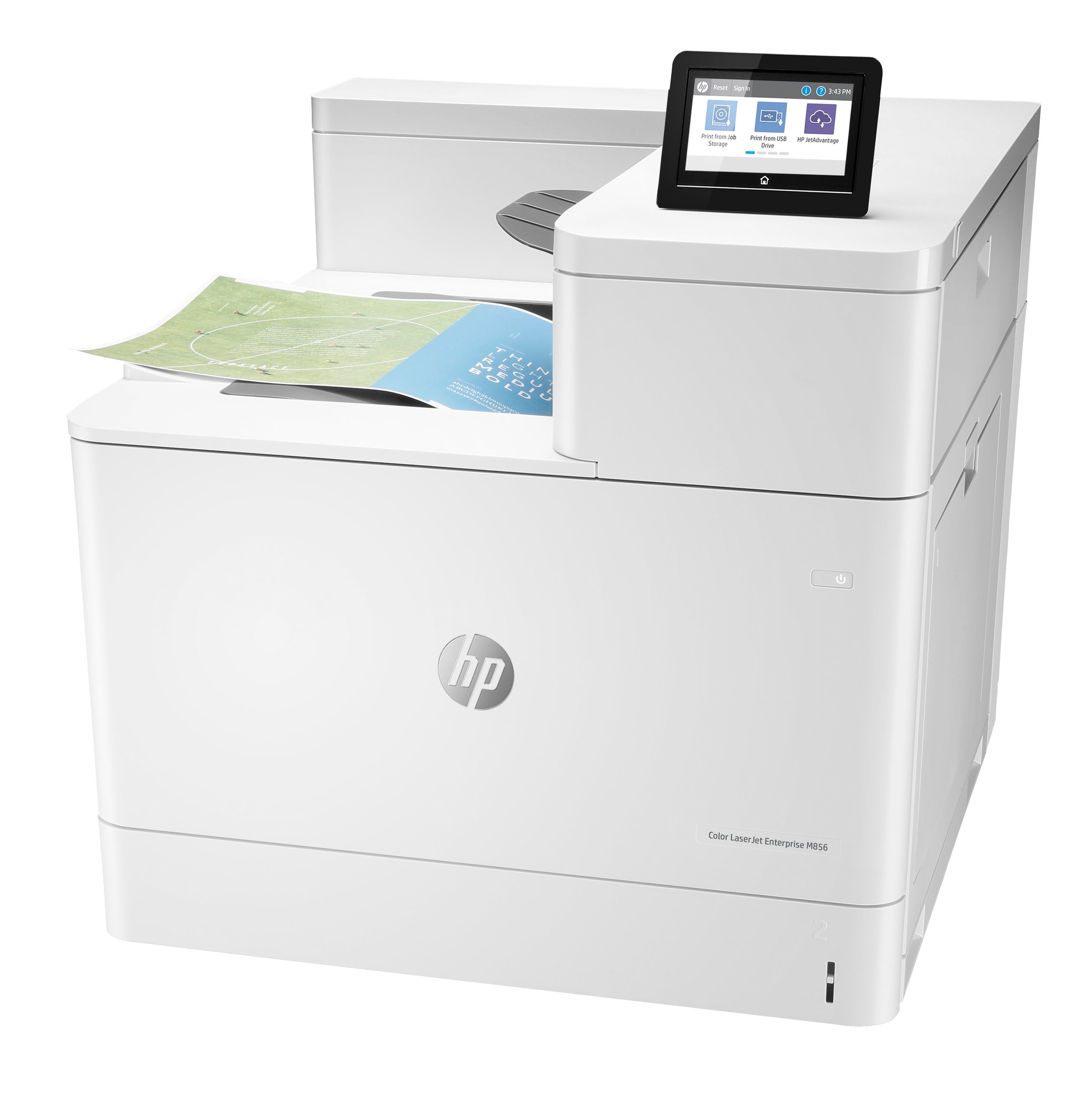 Printer HP Color LaserJet M856dn (T3U51A) - Cartouches Certifiees