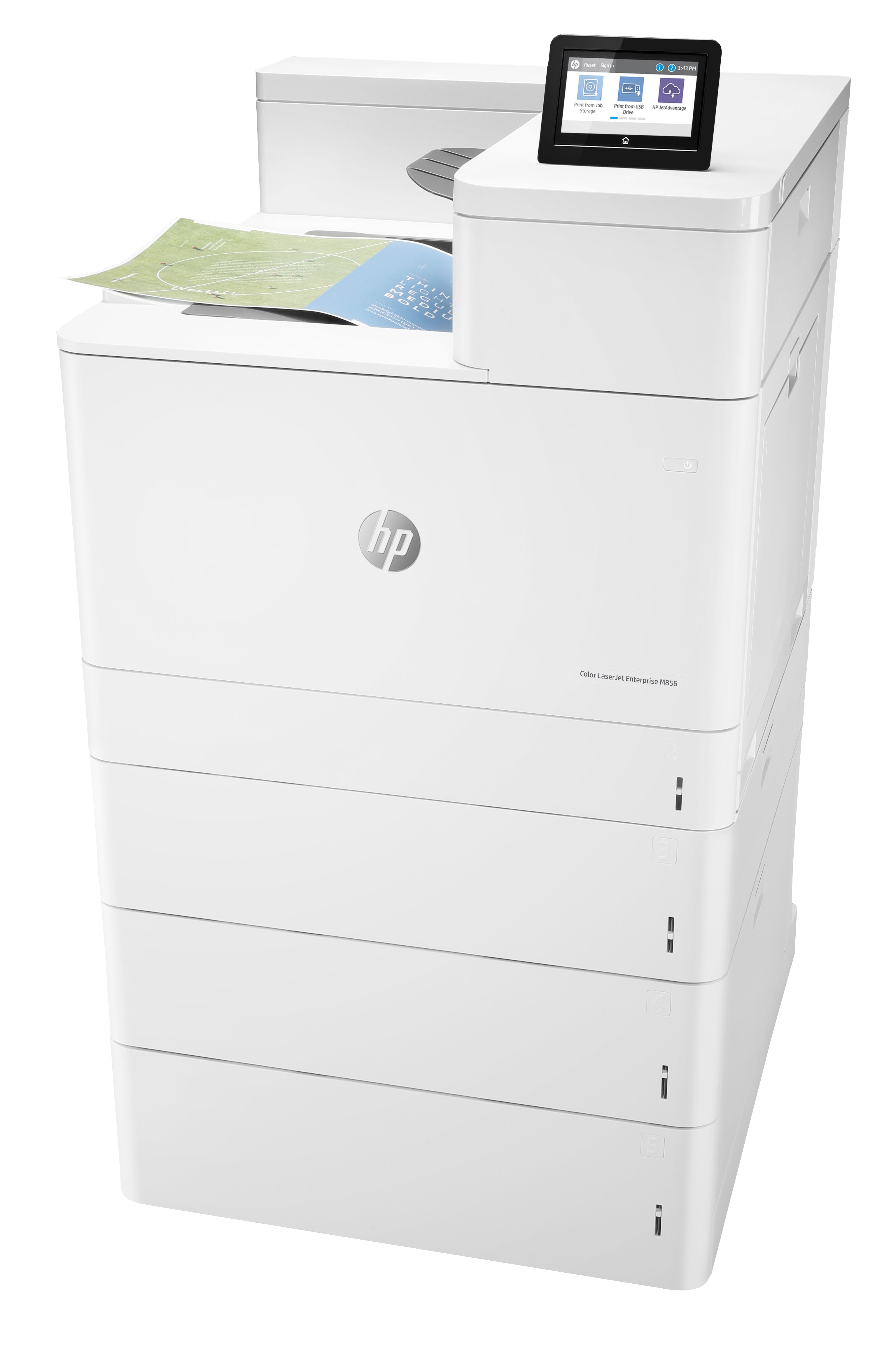 Printer HP Color LaserJet M856x (T3U52A) - Cartouches Certifiees