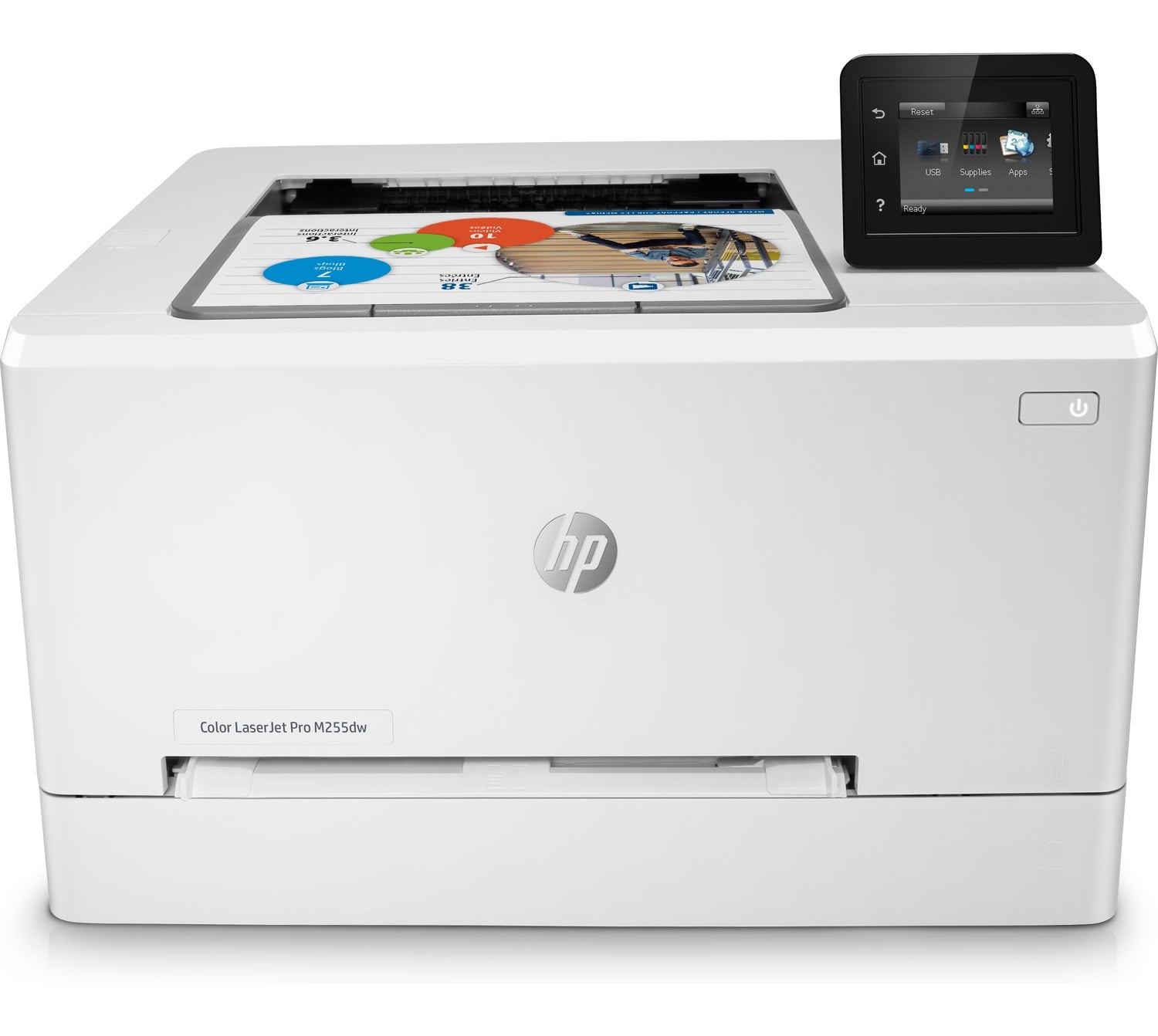Printer HP Color LaserJet Pro M255dw (7KW64A) - Cartouches Certifiees
