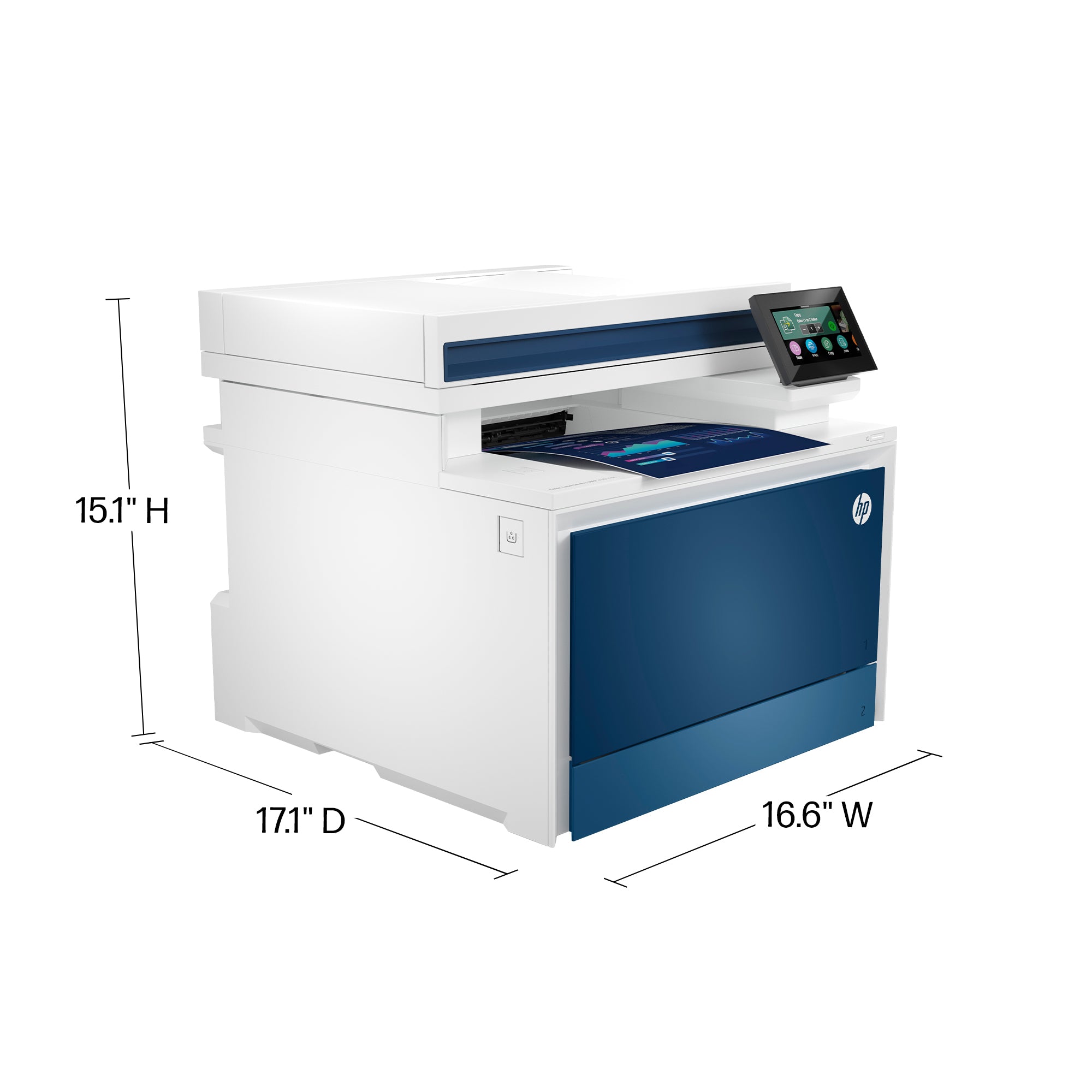 Printer HP Color LaserJet Pro MFP 4301fdn (4RA81F) - Cartouches Certifiees