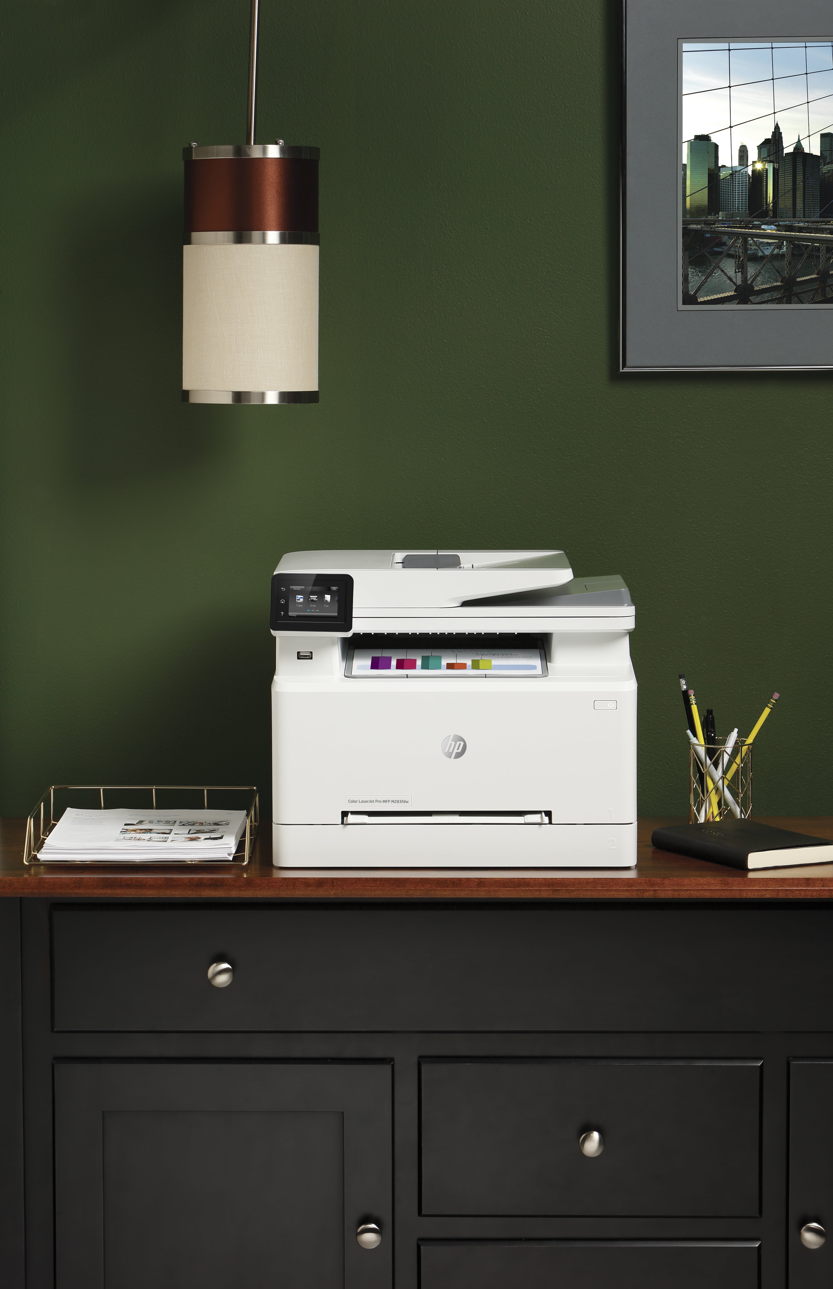 Printer HP Color LaserJet Pro MFP M283fdw (7KW75A) - Cartouches Certifiees