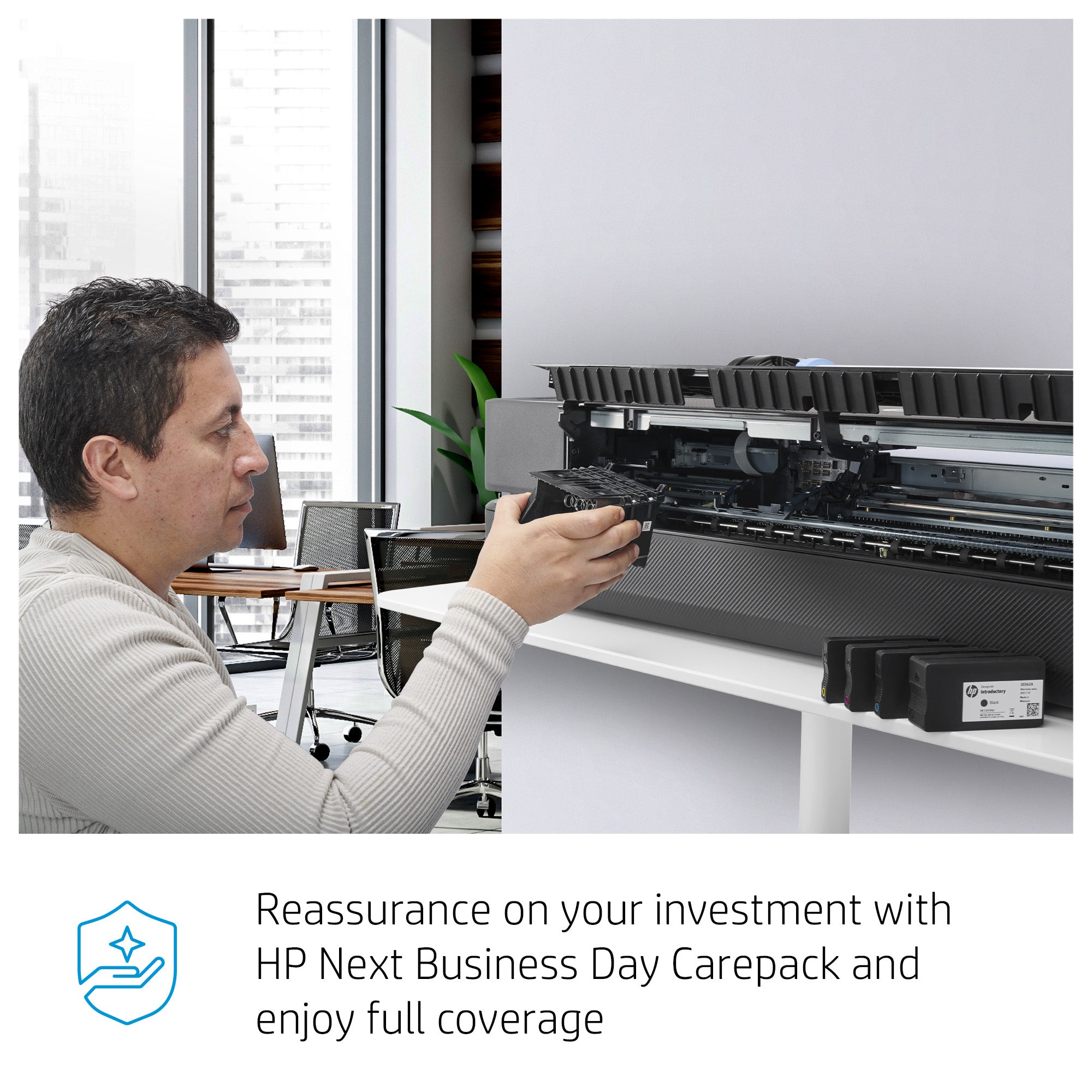 Printer HP DesignJet T1600dr (3EK13A) - Cartouches Certifiees