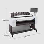Printer HP DesignJet T2600dr (3EK15A) - Cartouches Certifiees