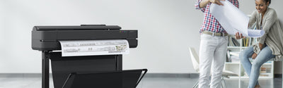 Printer HP DesignJet T650 24in (5HB08A) - Cartouches Certifiees
