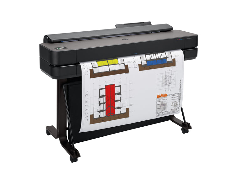 Printer HP DesignJet T650 36in 2025 Edition with 2 Year Warranty (5HB10T) - Cartouches Certifiees