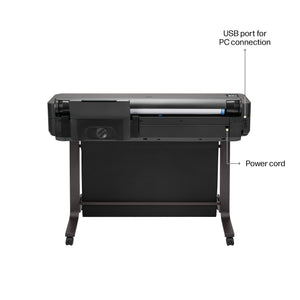 Printer HP DesignJet T650 36in (5HB10A) - Cartouches Certifiees