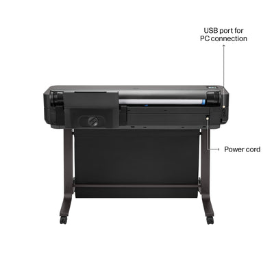 Printer HP DesignJet T650 36in (5HB10A) - Cartouches Certifiees