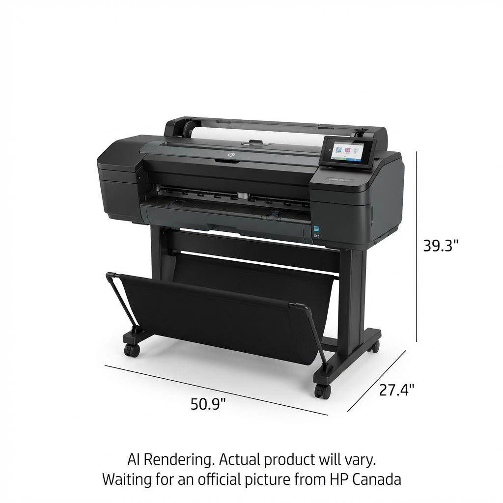 Printer HP Designjet Z9+ 24in Postscript Photo Printer with Spectrophotometer (W3Z71A) - Cartouches Certifiees