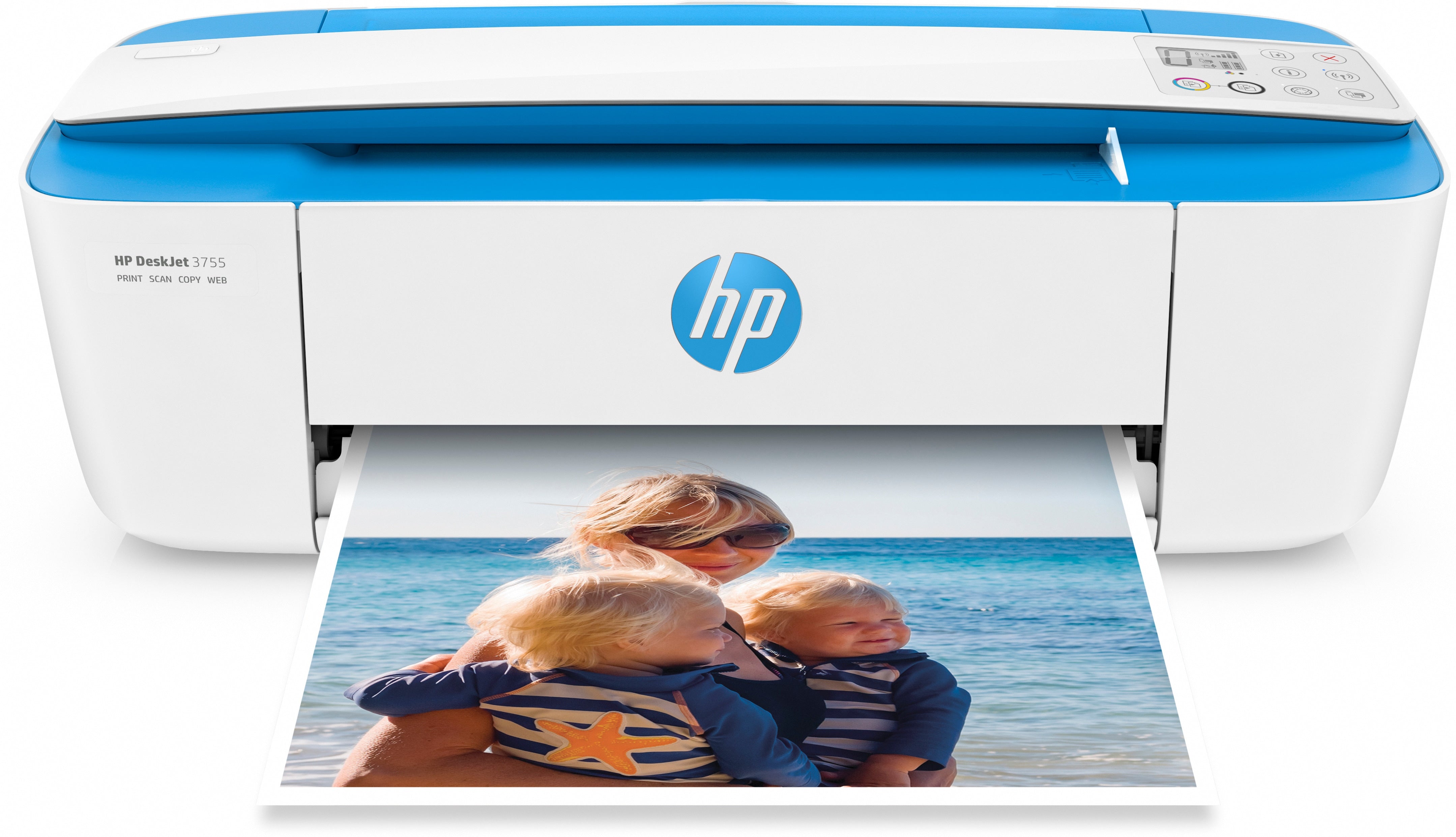 Printer HP DeskJet 3755 All-in-One (J9V90A) - Cartouches Certifiees