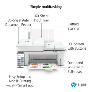 Printer HP DeskJet 4132e (2A9T7A) - Cartouches Certifiees